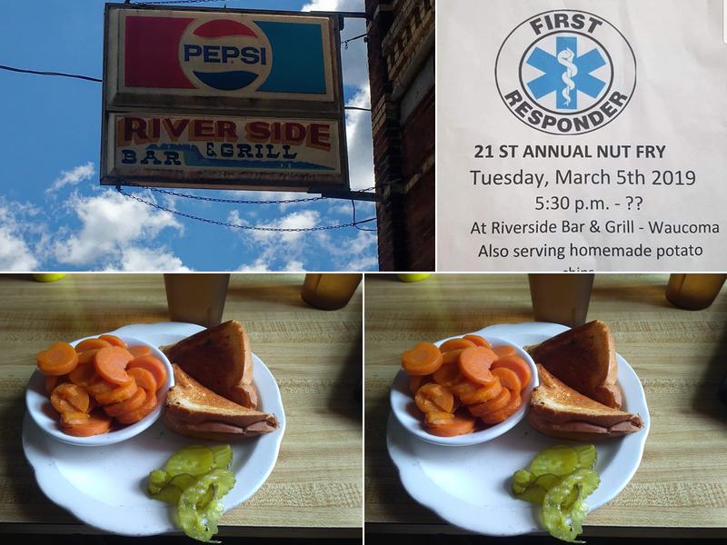 Riverside Bar & Grill 102 Riverview Dr, Waucoma