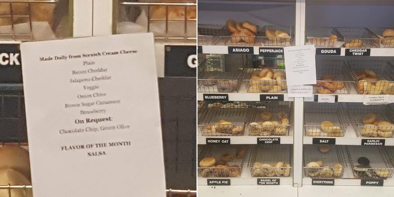 Big Apple Bagels Menu