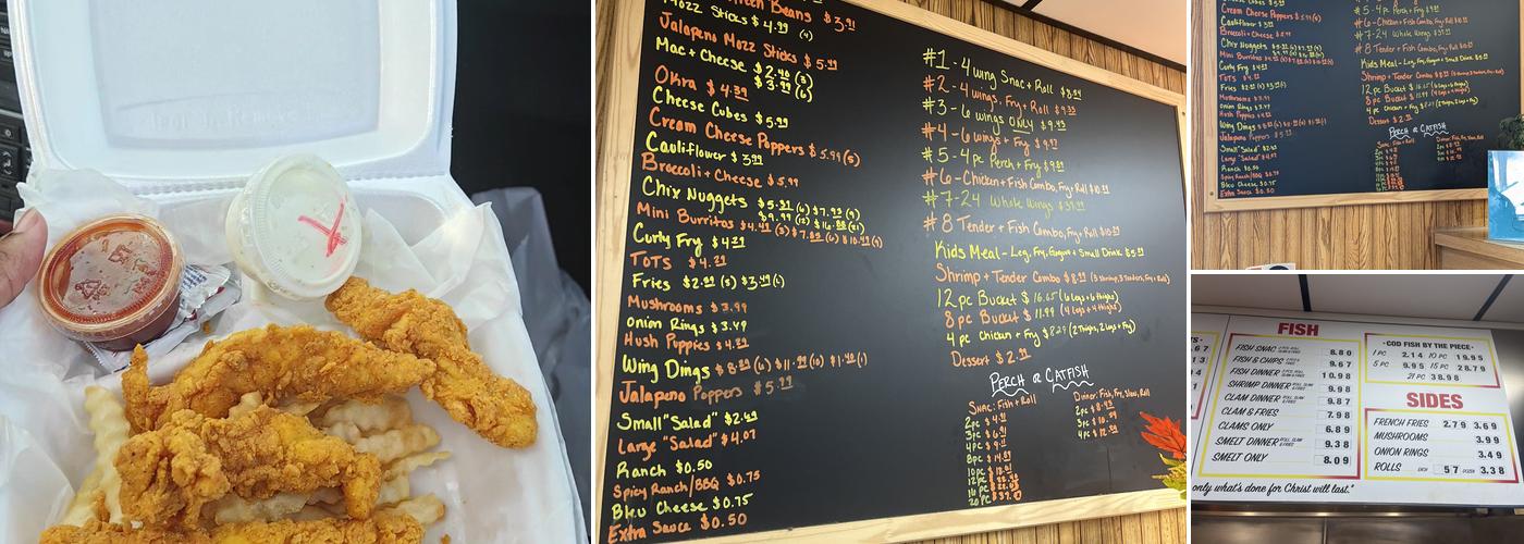 Chicken Coop Menu