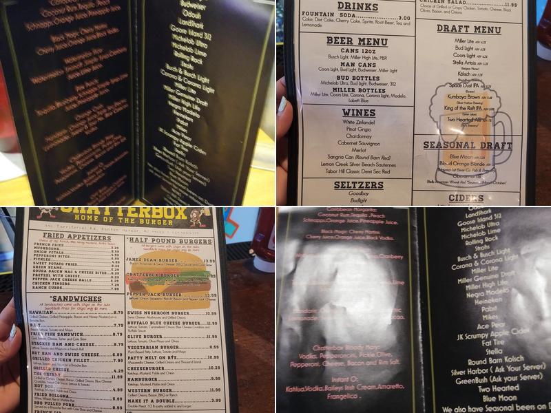 Chatterbox Menu
