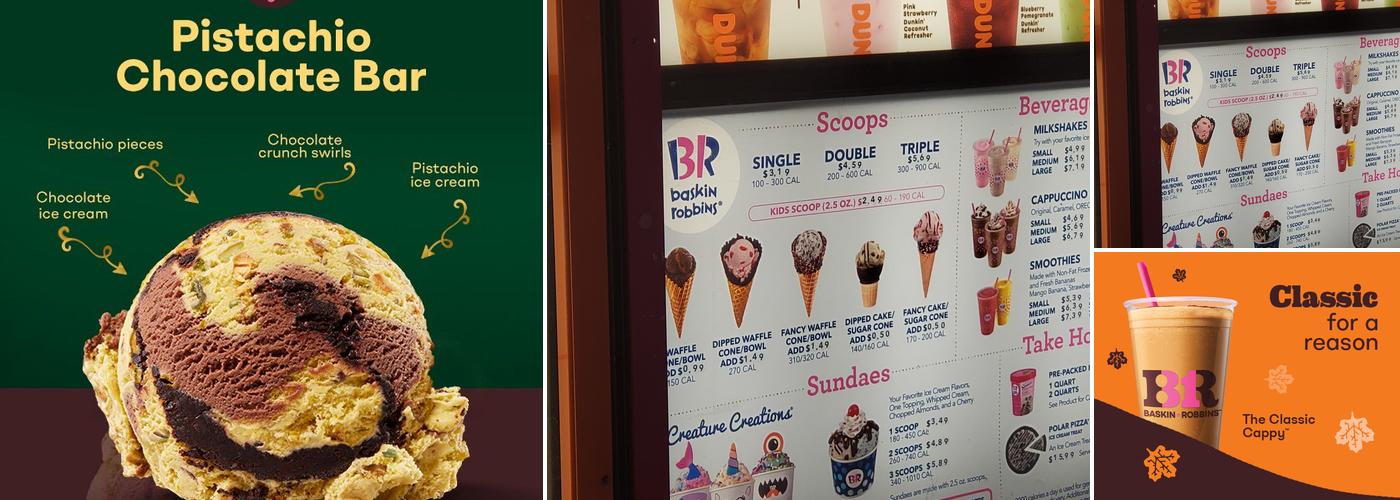 Baskin-Robbins Menu
