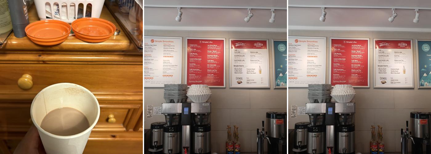Simple Coffee Menu