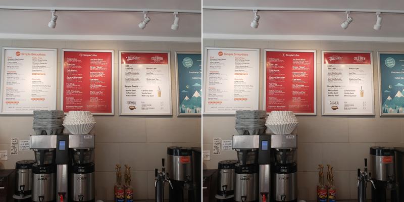 Simple Coffee Menu