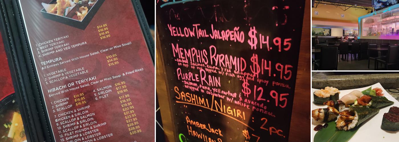 Red Fish Menu