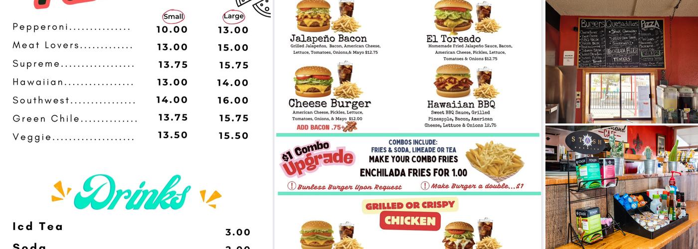 Borderland Cafe Menu