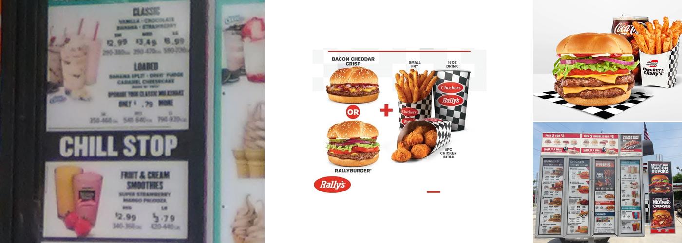 Checkers Menu
