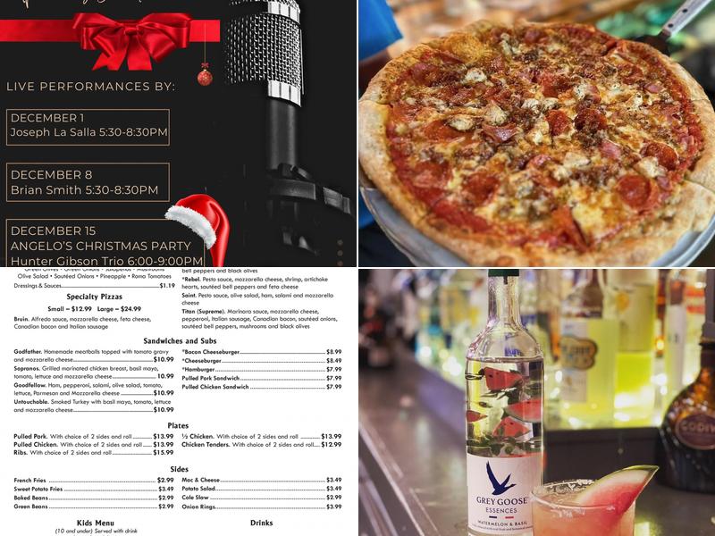Angelo's Menu