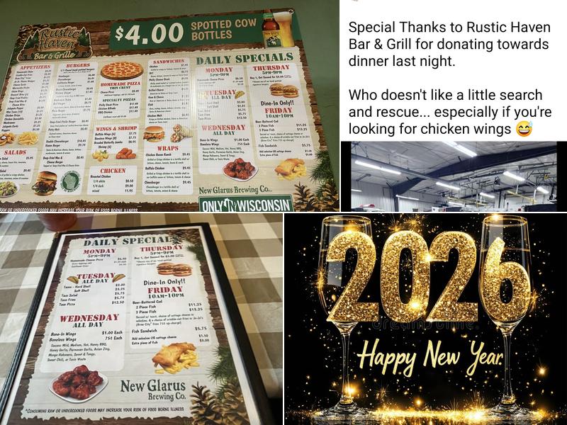 Rustic Haven Menu