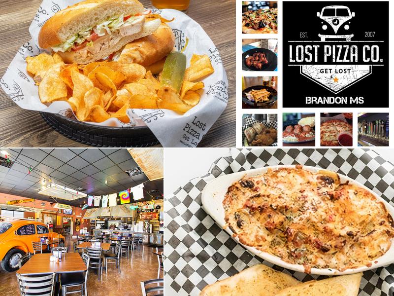 Lost Pizza Co. Brandon 1392 W Government St, Brandon