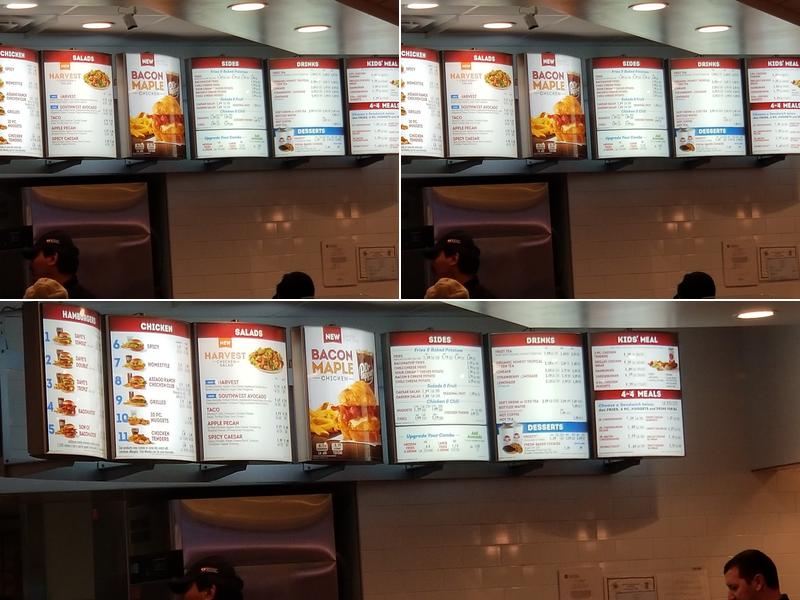 Wendy's Menu