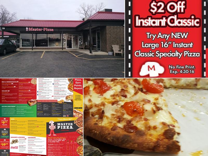 Master Pizza Menu
