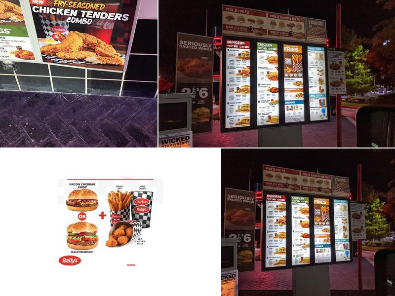 Checkers Menu