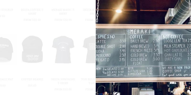 Meraki Roasting Co. Menu