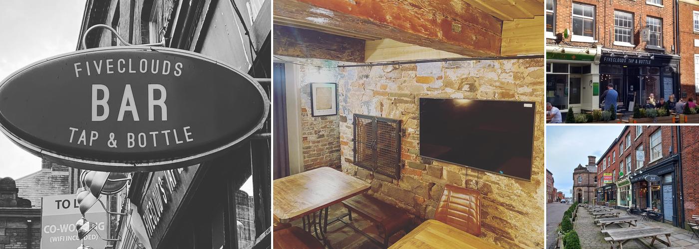 Five Clouds Tap and Bottle