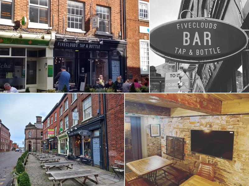 Five Clouds Tap and Bottle