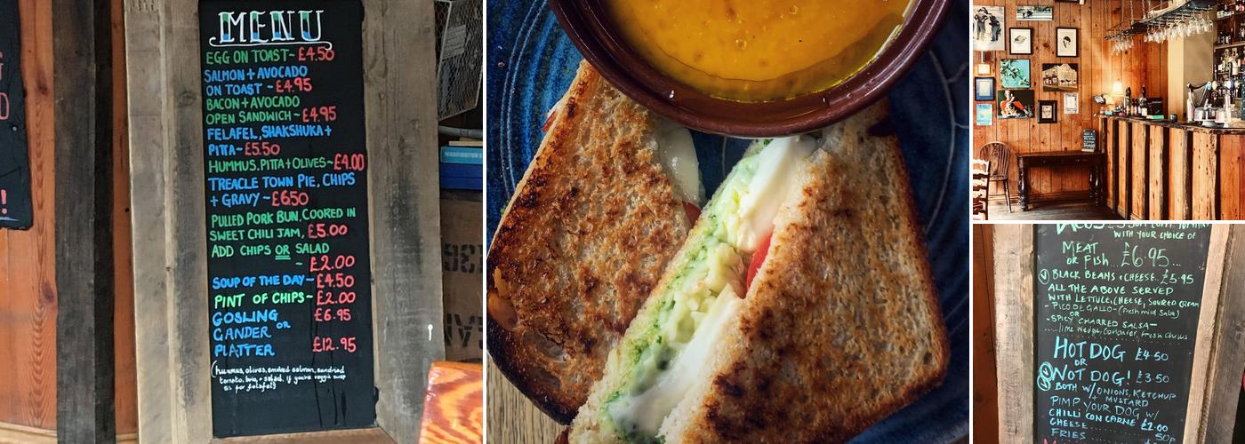 The Snow Goose Cafe Bar Menu