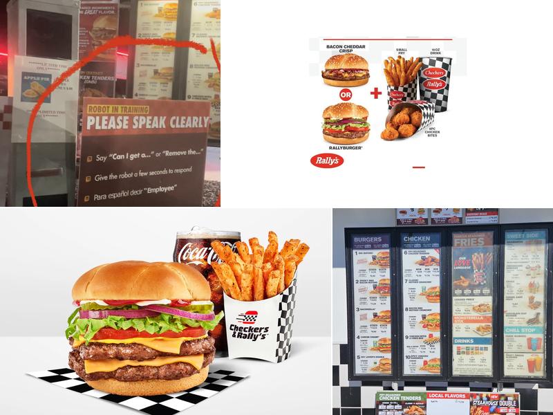 Checkers Menu