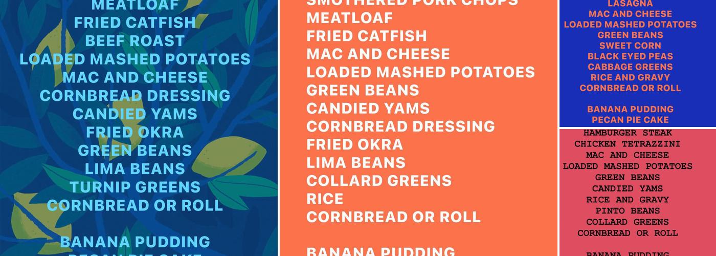 Thelma's Kitchen Menu