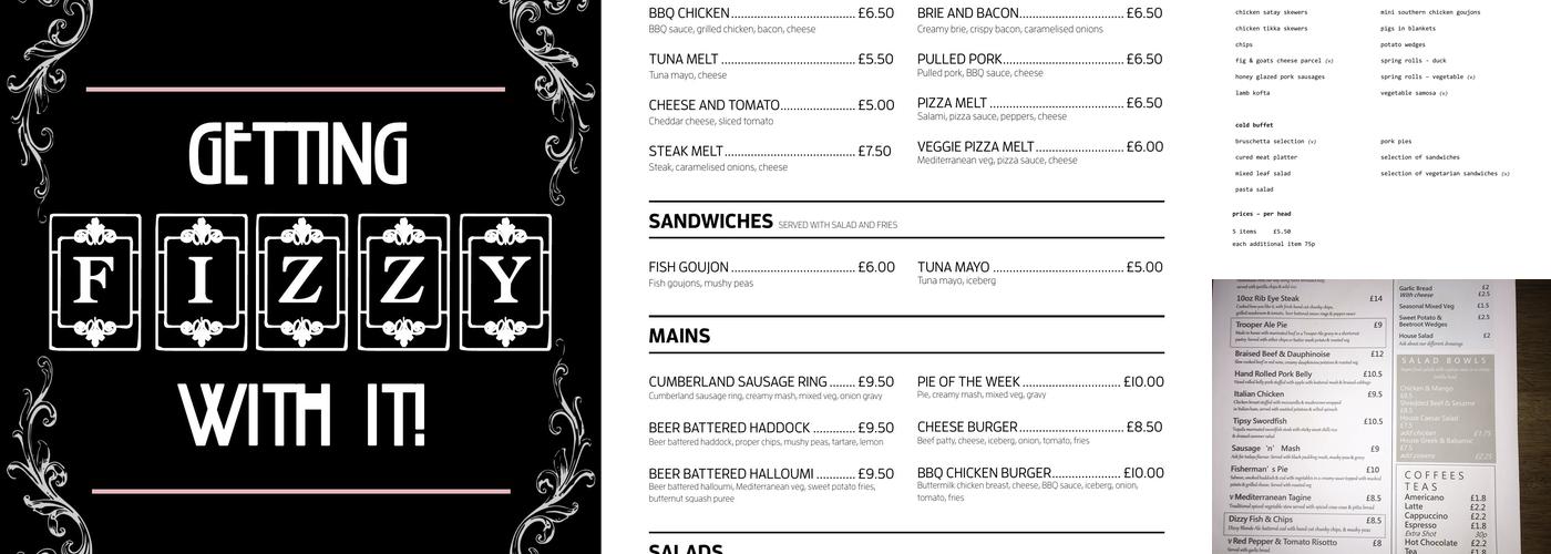 The Silk Trader Menu