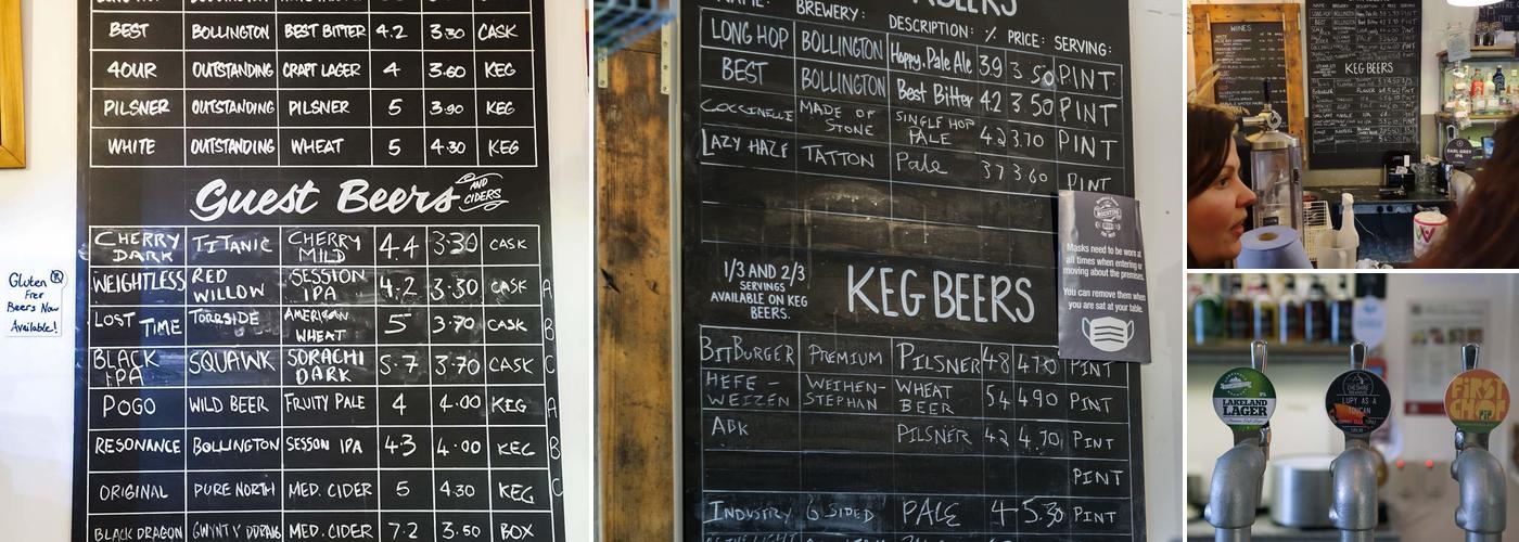 The Mounting Stone Menu