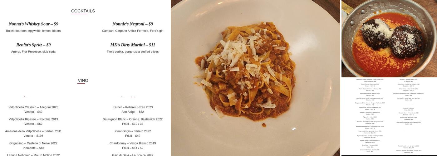 AMA Pizza Menu