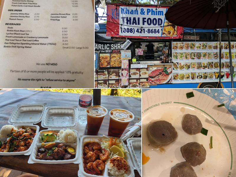 Thai Bo Menu