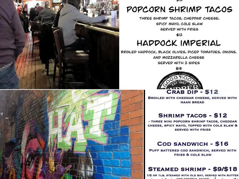 Windber Hotel Menu