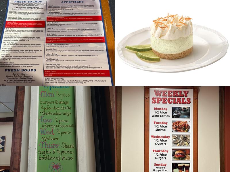 Ocean Pride Menu