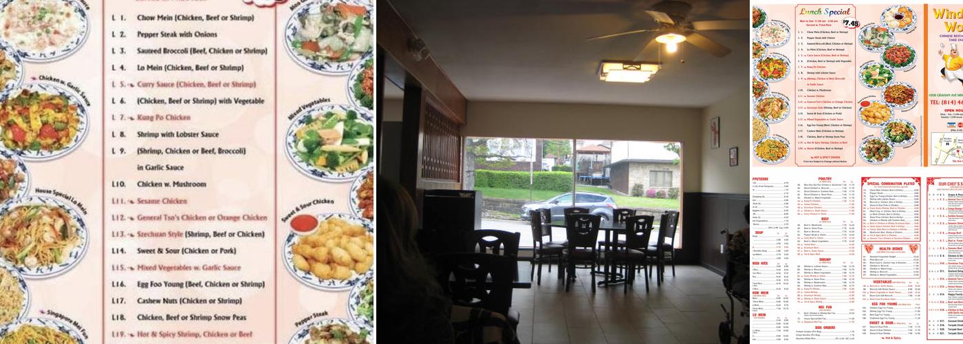 Windber Wok Menu