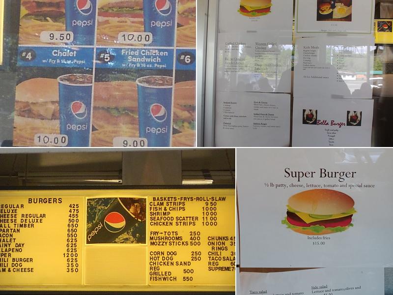 Sully's Drive-In Menu