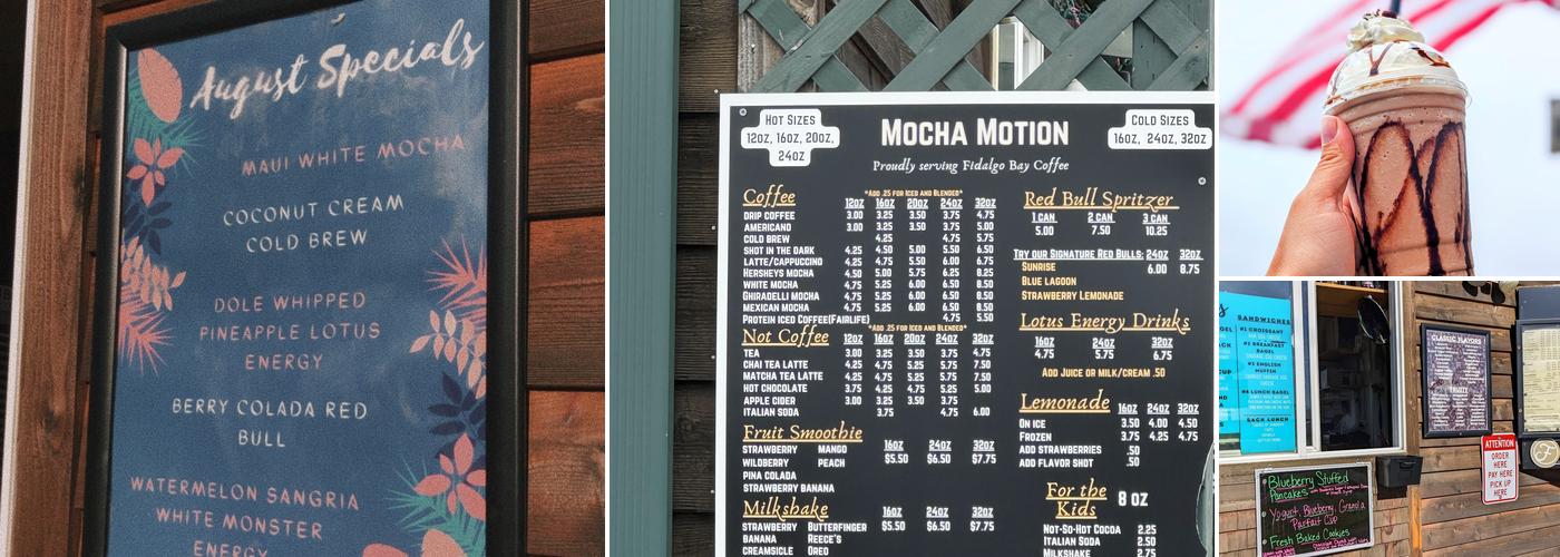 Mocha Motion Menu