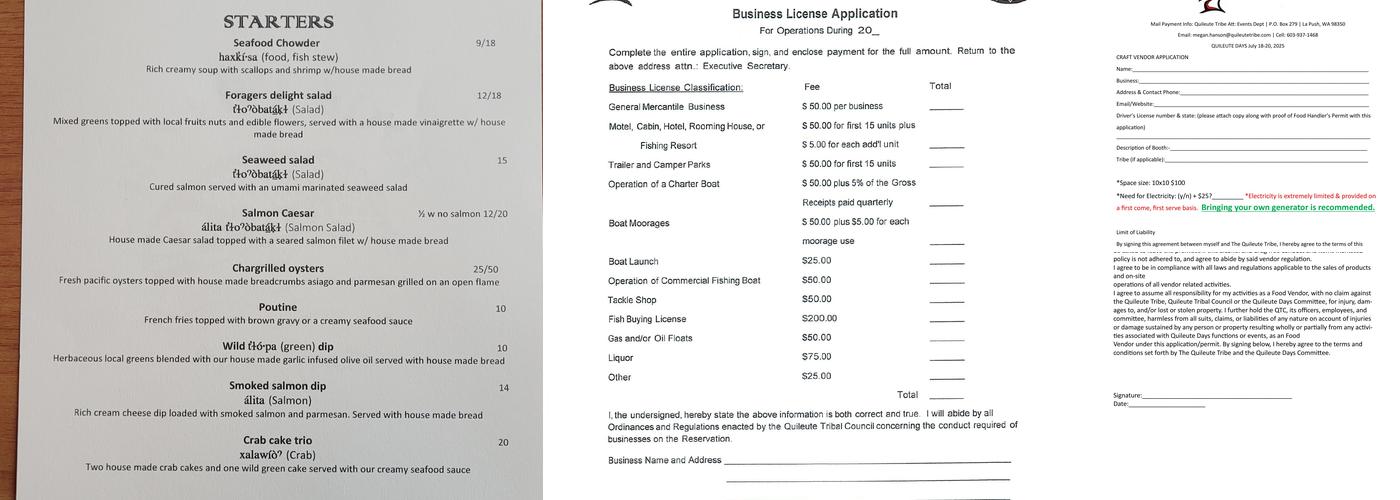 River's Edge Restaurant Menu