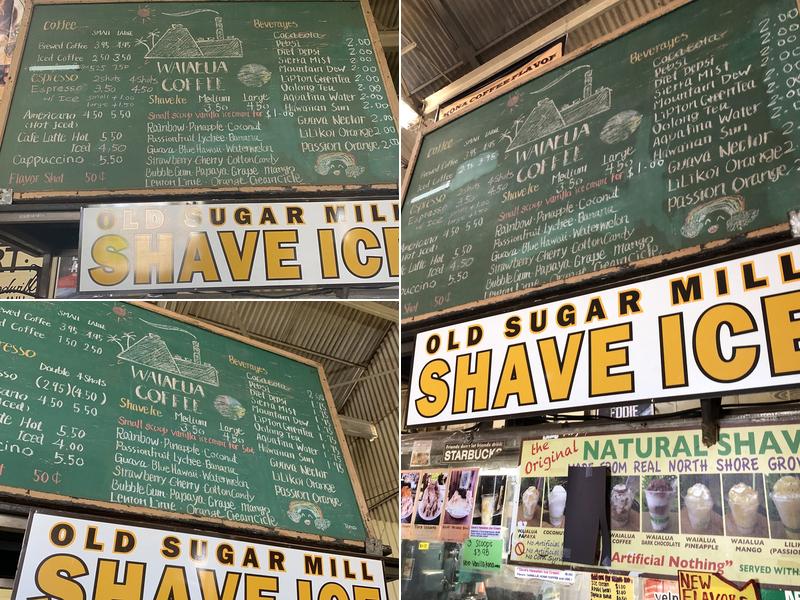 Island X Hawaii Menu