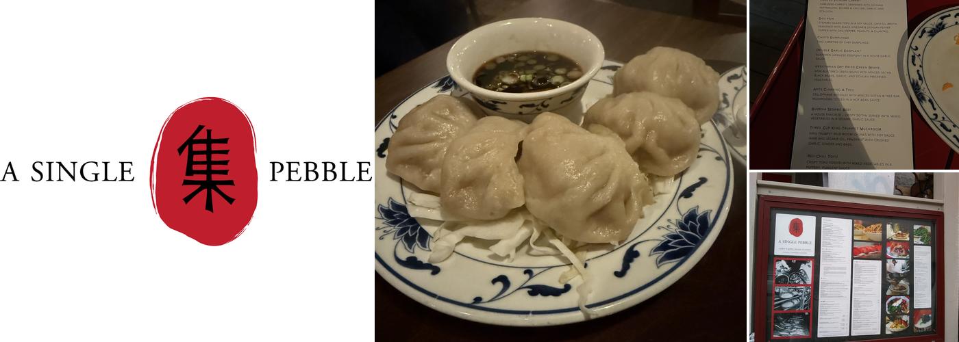 A Single Pebble Menu