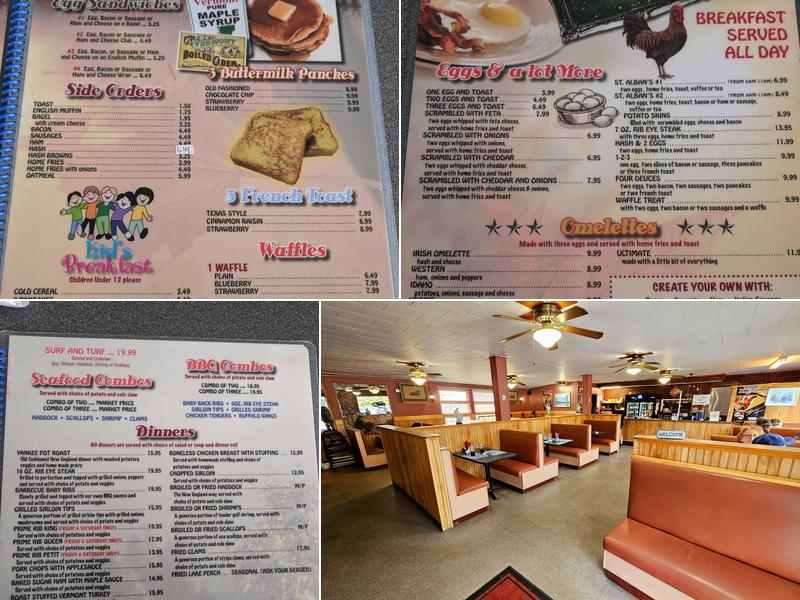 St Albans Diner Menu