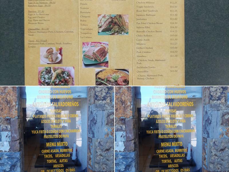 Panaderia San Miguel Menu