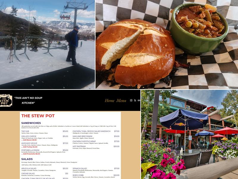 The Stew Pot Menu