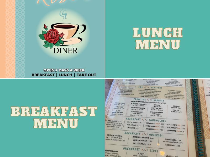 Rose's Place Menu