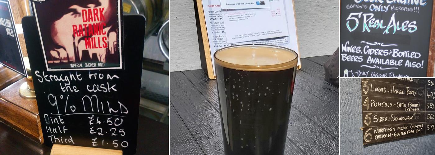 The Beer Engine Menu