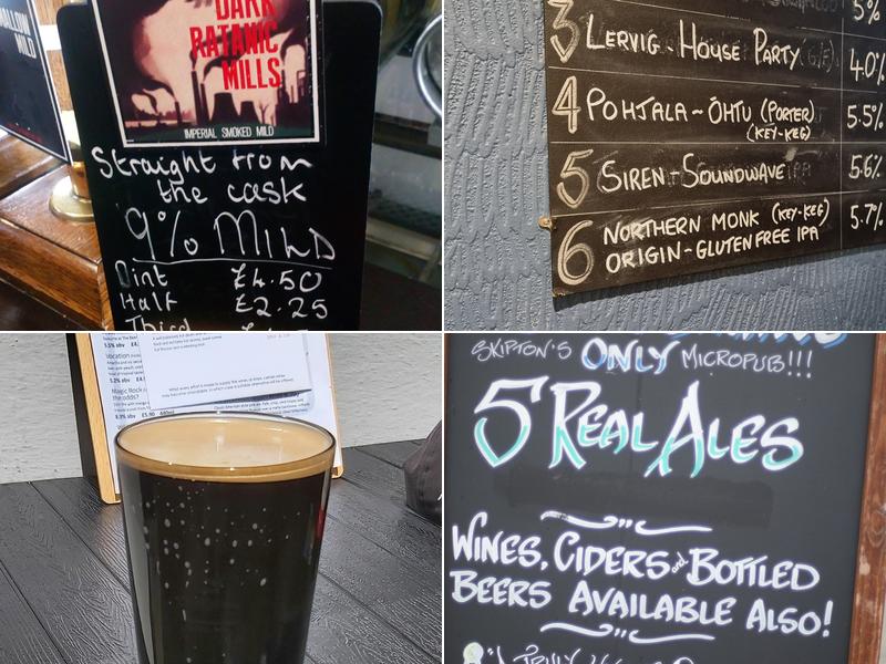 The Beer Engine Menu