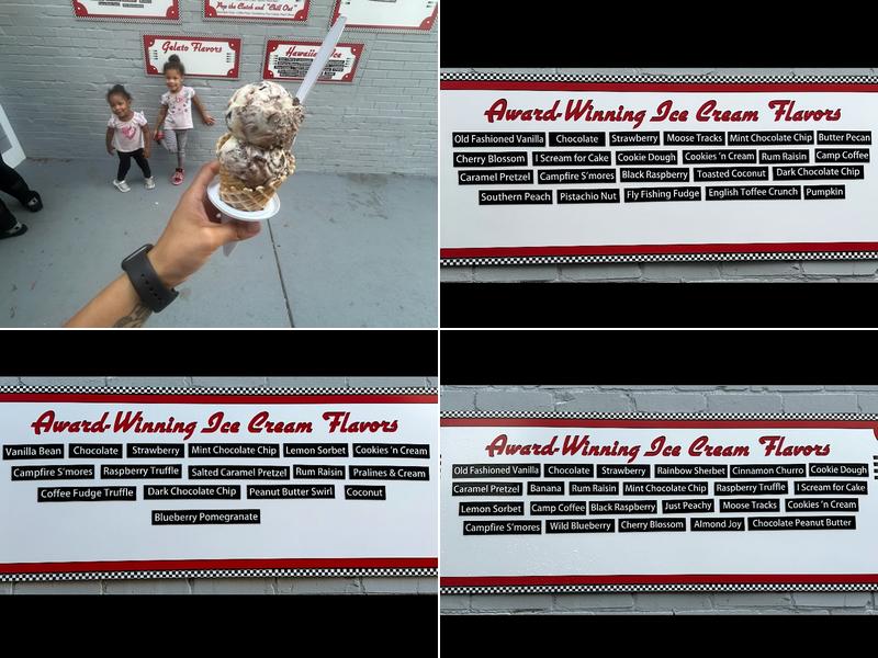 Jitterbug's Ice Cream Cafe Menu