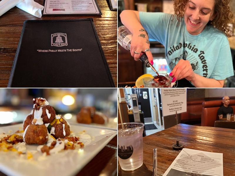 Philadelphia Tavern Menu