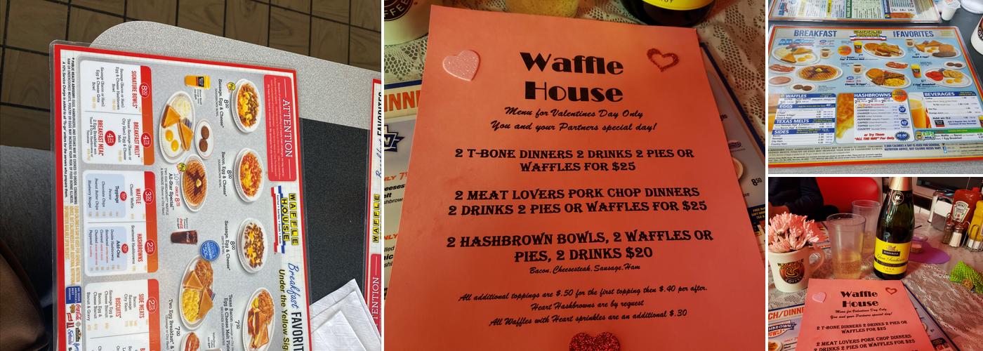 Waffle House Menu