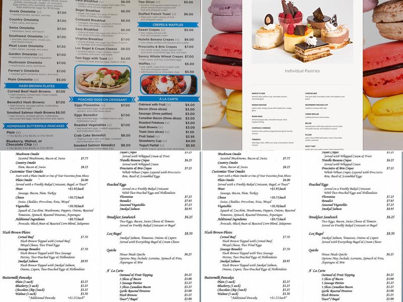 Our Daily Bread Bakery & Bistro Menu