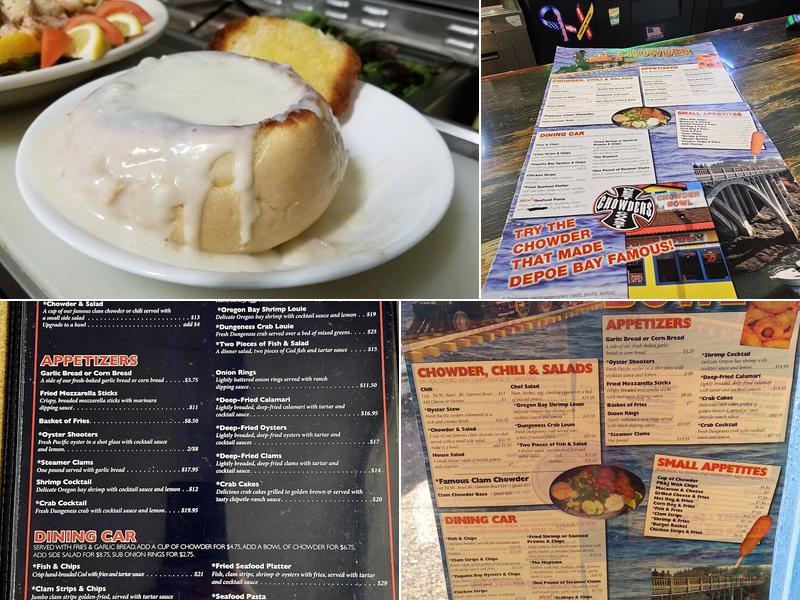Chowder Bowl Menu