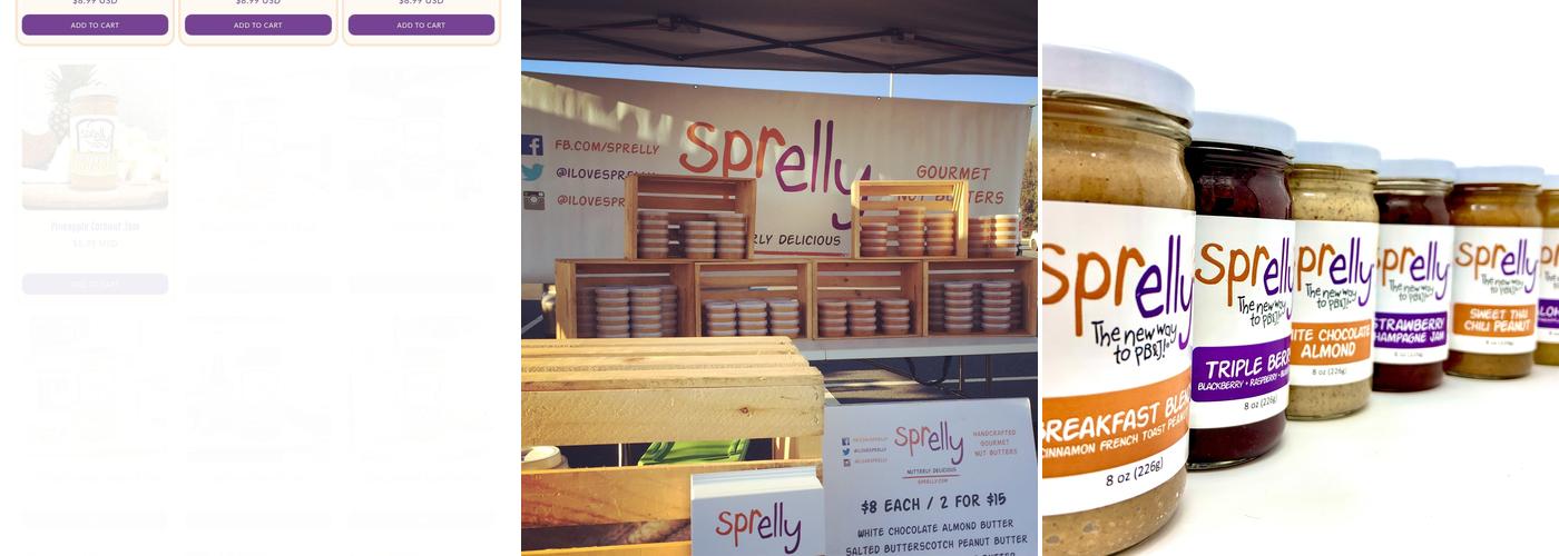 Sprelly Menu