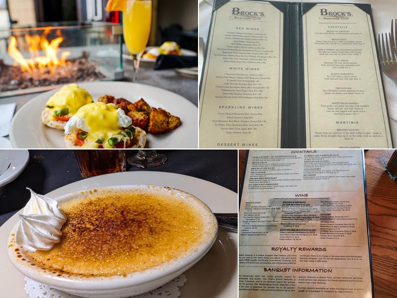 Brock's Riverside Grill Menu