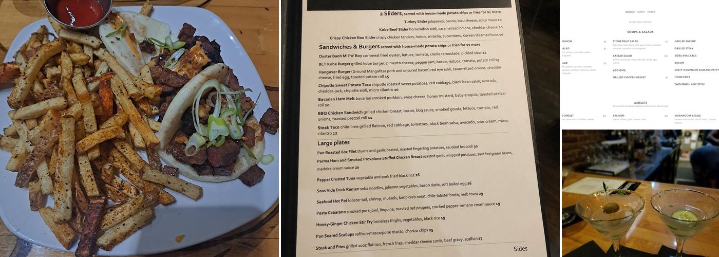 Barrel 135 Menu