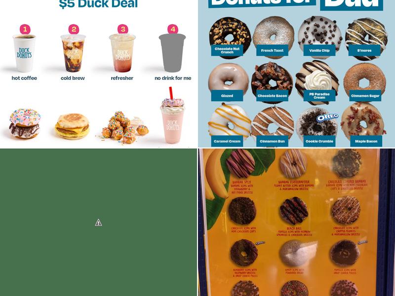 Duck Donuts Menu