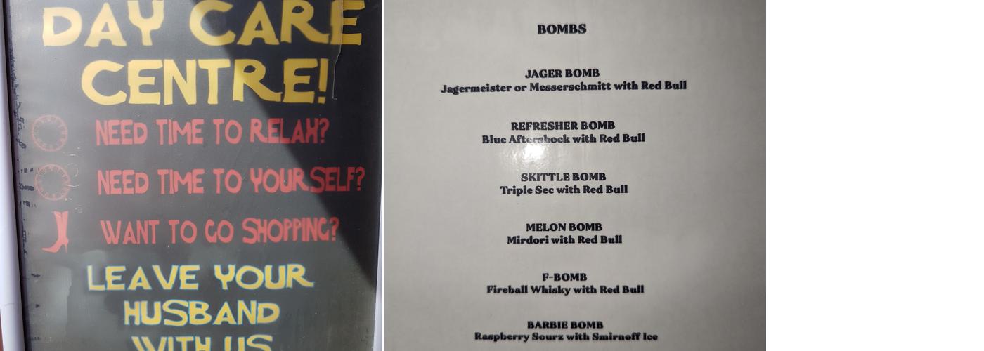 The Harbour Lights (Peterhead) Ltd Menu